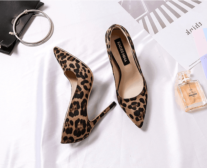 Leopard Heels - HEPSIBAH SHOP