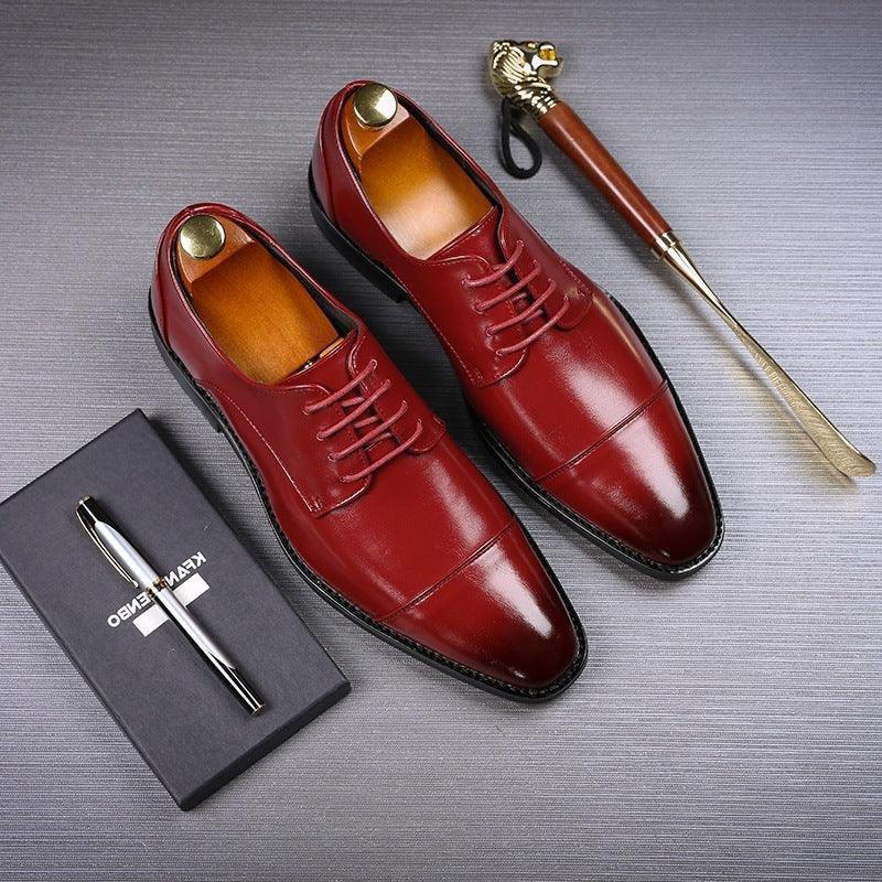 Gentleman Leather Shoes - HEPSIBAH SHOP