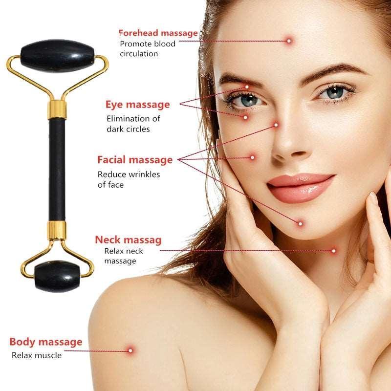 Beauty Face Care Massage Jade Device - HEPSIBAH SHOP