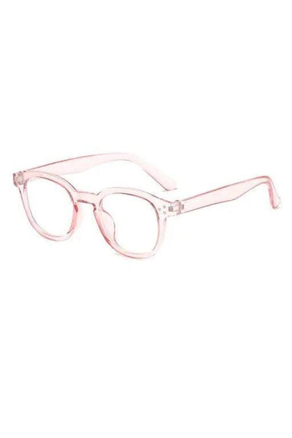 Retro Unisex Jelly Face Slimming Glasses Frame - HEPSIBAH SHOP