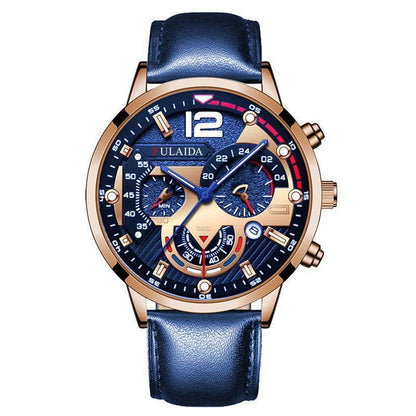 Men's Casual Calendar Quartz Watch - HEPSIBAH SHOP