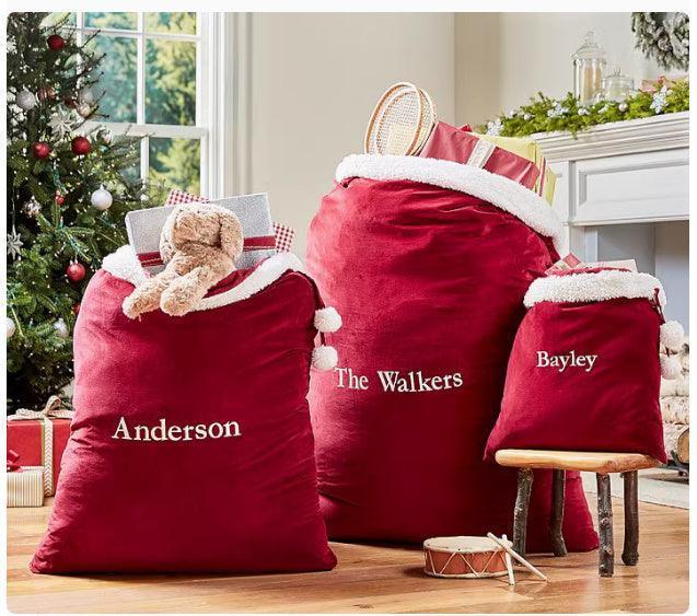 Extra Large Christmas Gift Bag With Drawstring - HEPSIBAH SHOP