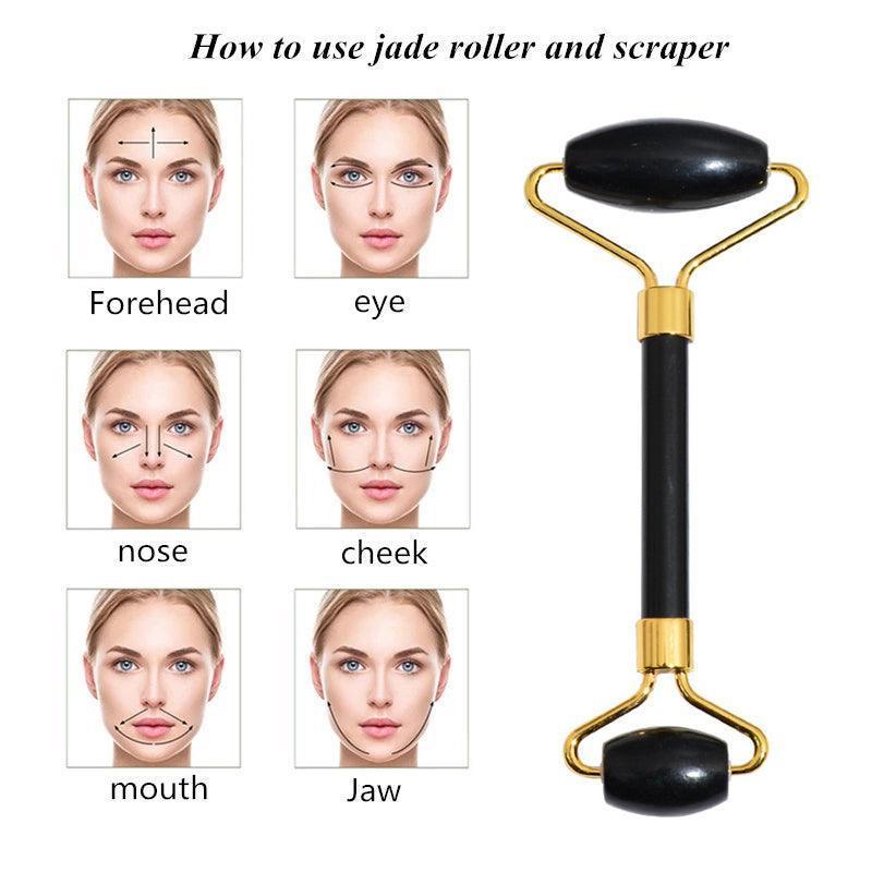 Beauty Face Care Massage Jade Device - HEPSIBAH SHOP