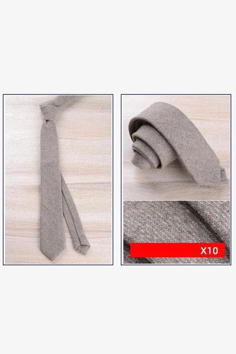 Wool Tie Men Formal Wear England - HEPSIBAH SHOP