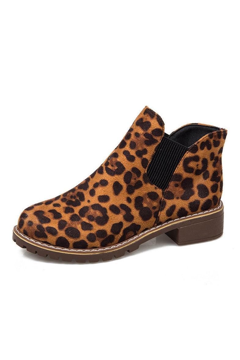 Leopard print elastic women's shoes - HEPSIBAH SHOP