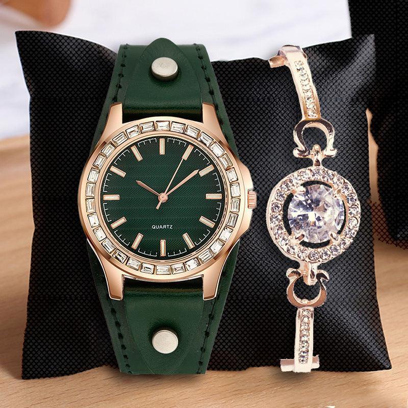 Luxury Watch Full Diamond Bracelet - HEPSIBAH SHOP