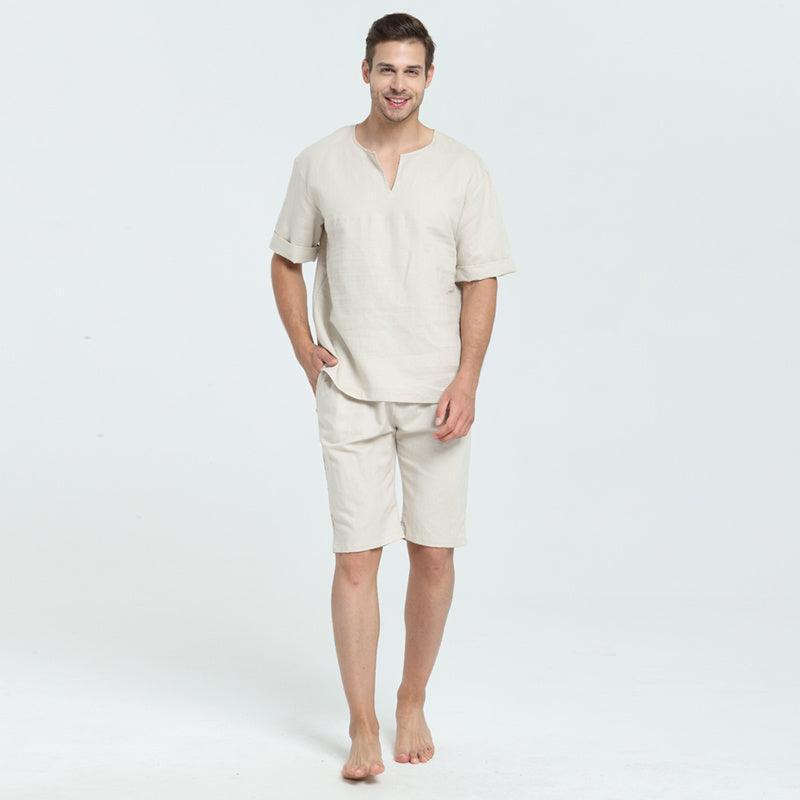 Men's cotton pajamas - HEPSIBAH SHOP