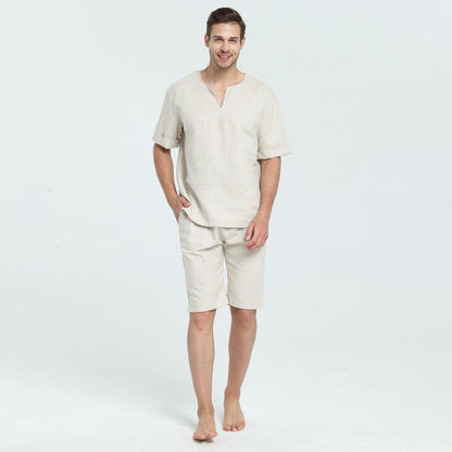 Men's cotton pajamas - HEPSIBAH SHOP