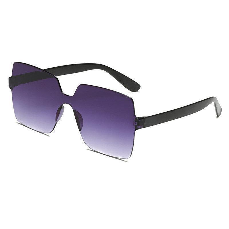 Frameless Siamese Transparent Sunglasses - HEPSIBAH SHOP