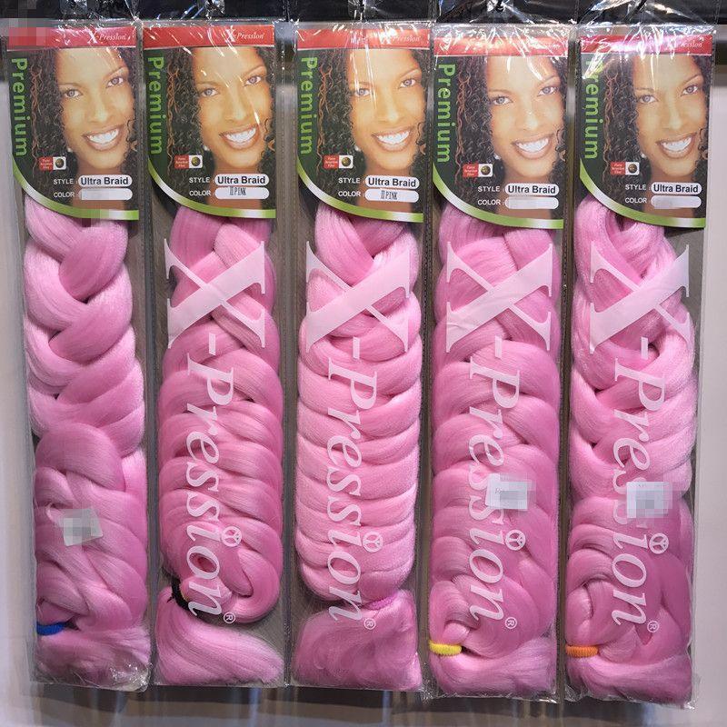 X-pression color fiber braids - HEPSIBAH SHOP