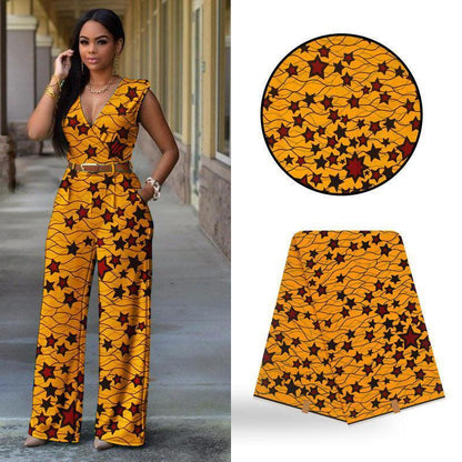 African traditional wax cloth fashion African batik cloth - HEPSIBAH SHOP