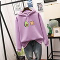 Avocado and bread hoodie - HEPSIBAH SHOP
