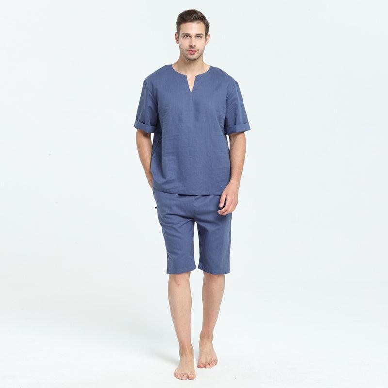 Men's cotton pajamas - HEPSIBAH SHOP