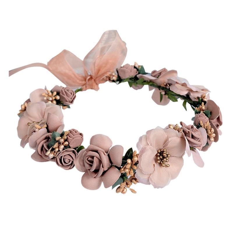 Wedding Garland Flower Crown - HEPSIBAH SHOP