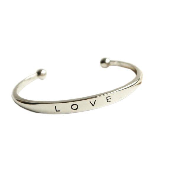 Love alloy bracelet - HEPSIBAH SHOP