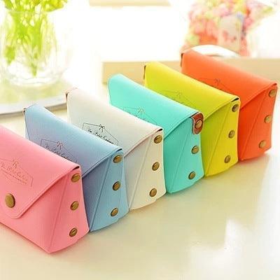 Cute Candy Color Key Case Coin Purse - HEPSIBAH SHOP