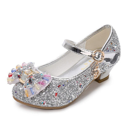 Girls princess leather shoes - HEPSIBAH SHOP