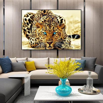 Leopard Animal Decorative Painting Core - HEPSIBAH SHOP