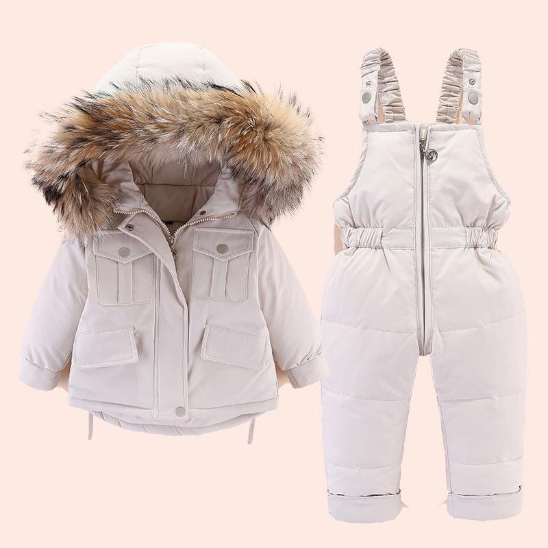 Boys and girls winter down jacket suits - HEPSIBAH SHOP