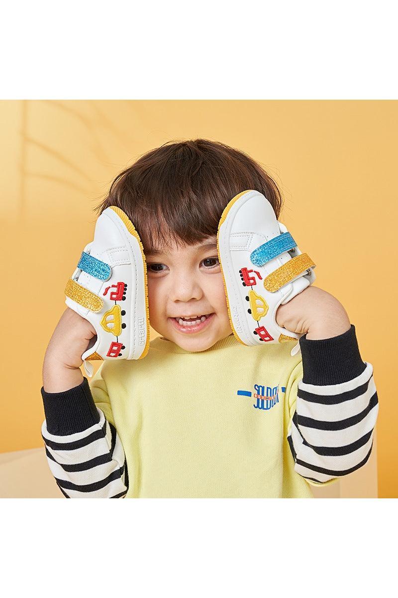 Boys toddler shoes new baby white shoes - HEPSIBAH SHOP