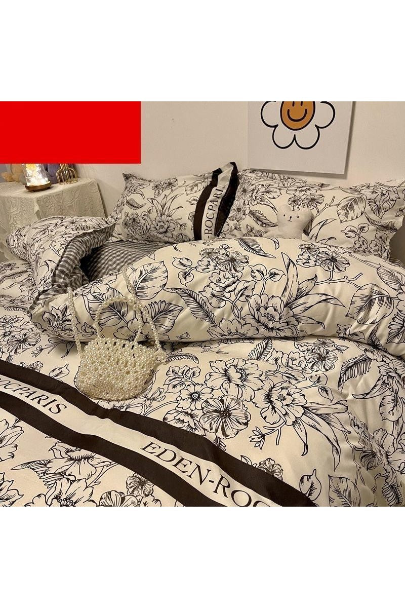 Cartoon Bear 4-pc Bedding Set - HEPSIBAH SHOP