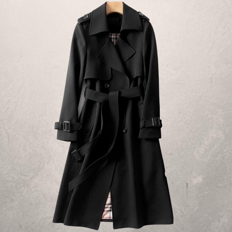 Women's Mid-length Trench Coat - HEPSIBAH SHOP