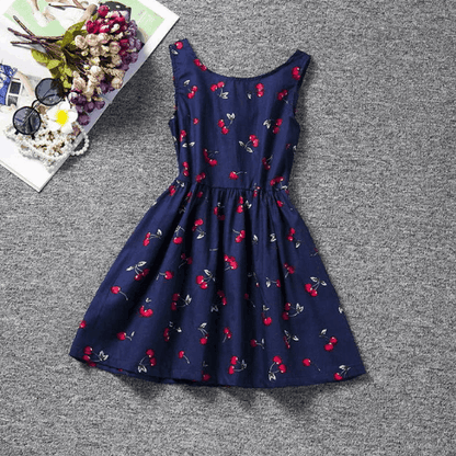 3-8 years kids gown lace casual dress - HEPSIBAH SHOP