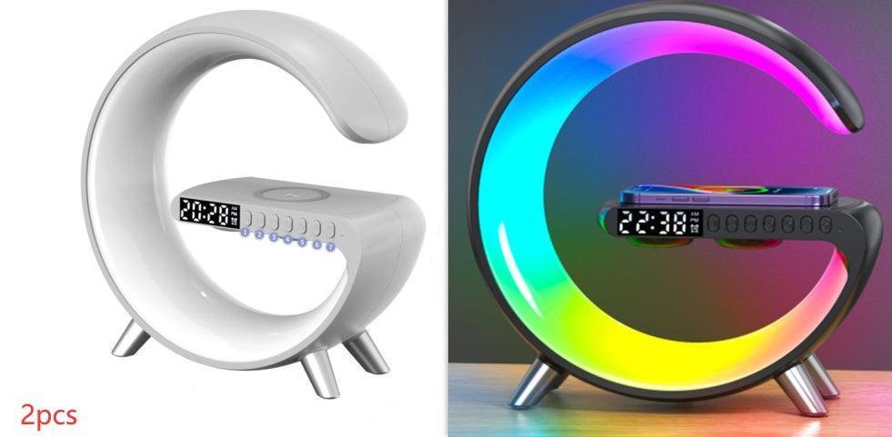 New AI -G Shaped LED Lamp Bluetooth Speaker - HEPSIBAH SHOP