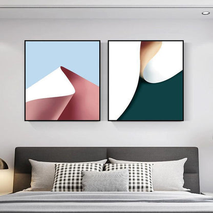 Abstract bedroom decoration - HEPSIBAH SHOP