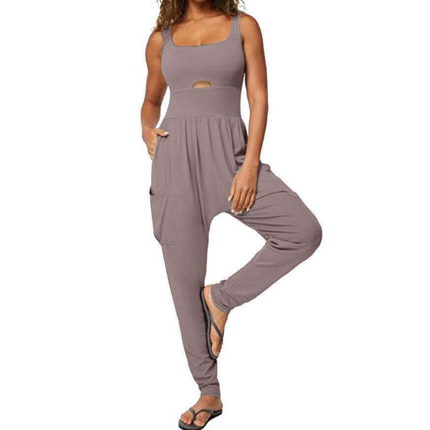 Fashion Sports Outdoor Yoga Vest Jumpsuit - HEPSIBAH SHOP