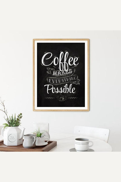 Coffee Wall Picture - HEPSIBAH SHOP