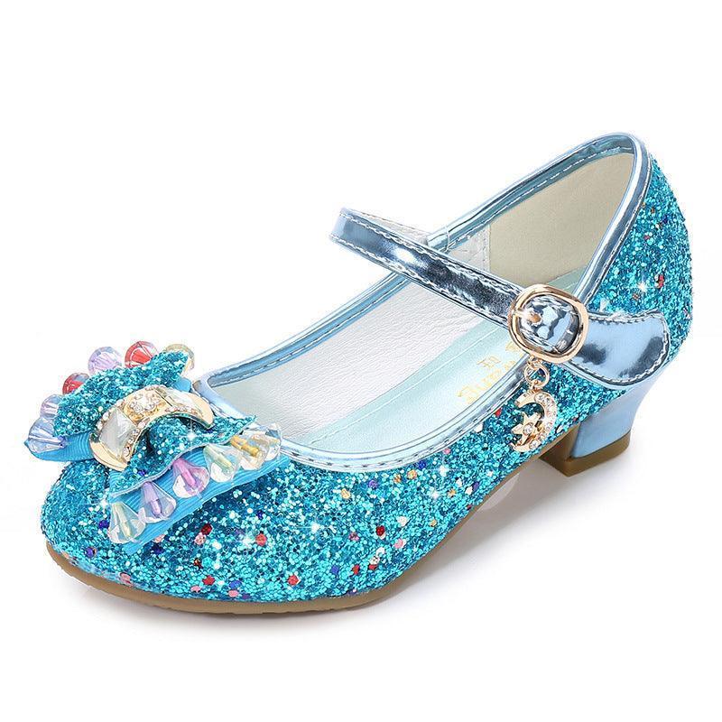 Girls princess leather shoes - HEPSIBAH SHOP