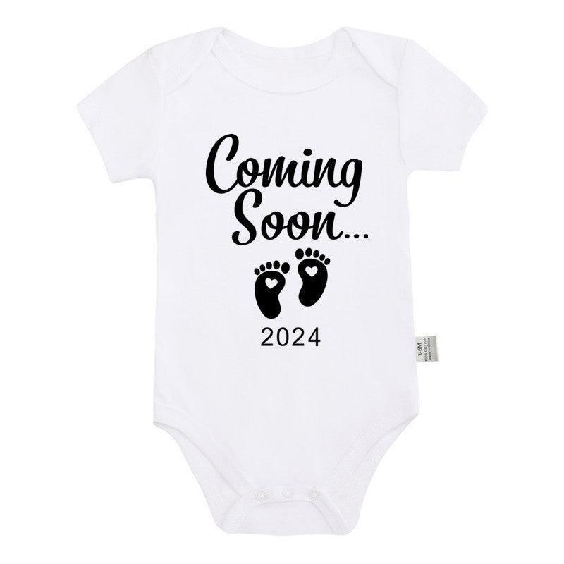 Announced Pregnancy 2024 Newborn Baby Romper - HEPSIBAH SHOP