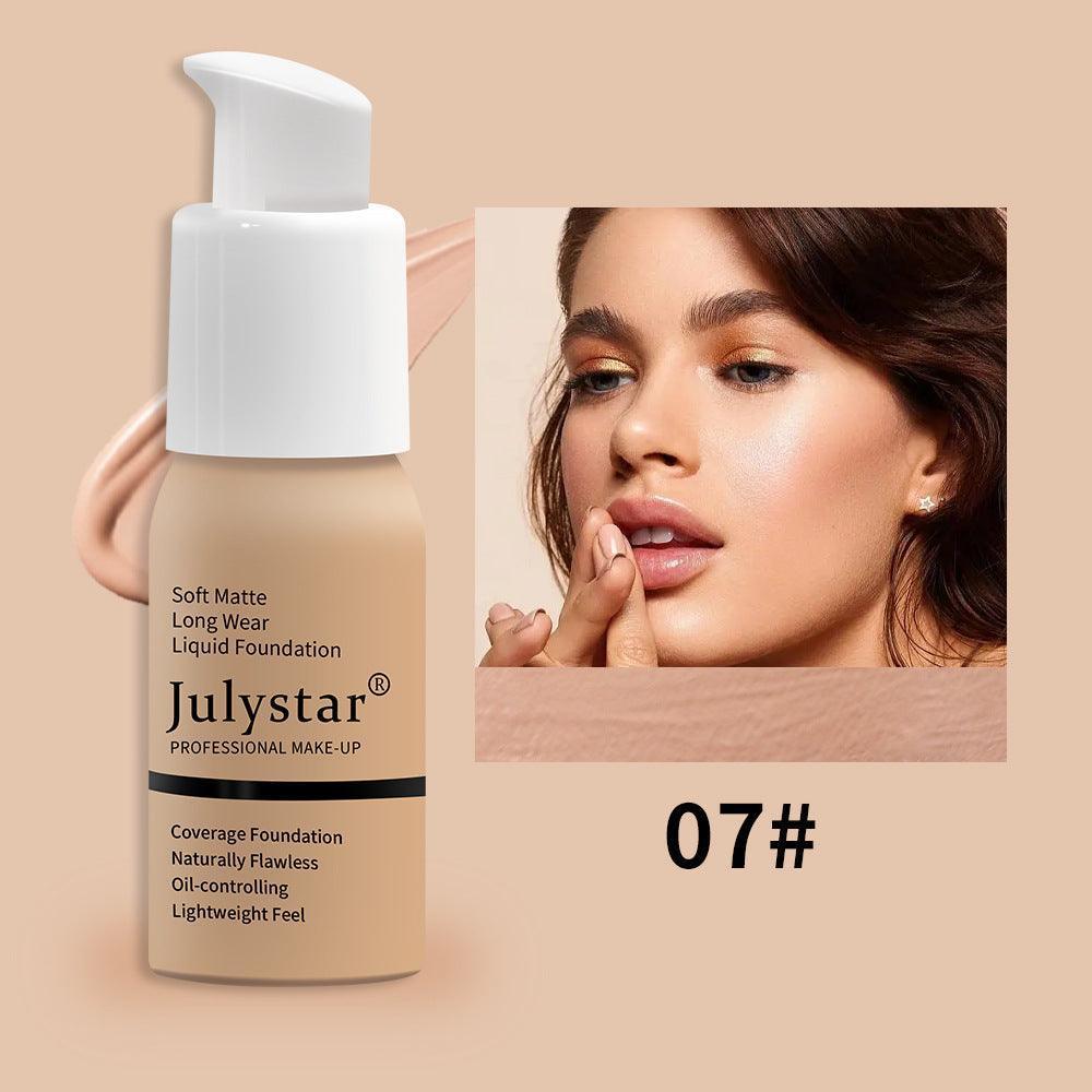 Waterproof Lasting Non Take Off Makeup Concealer Liquid Foundation Beauty Makeup - HEPSIBAH SHOP