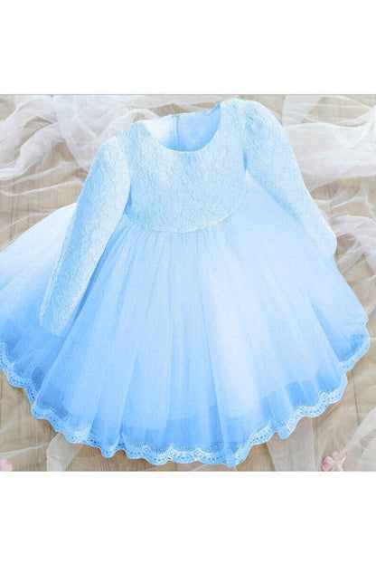 Lace princess dress girls summer dress - HEPSIBAH SHOP