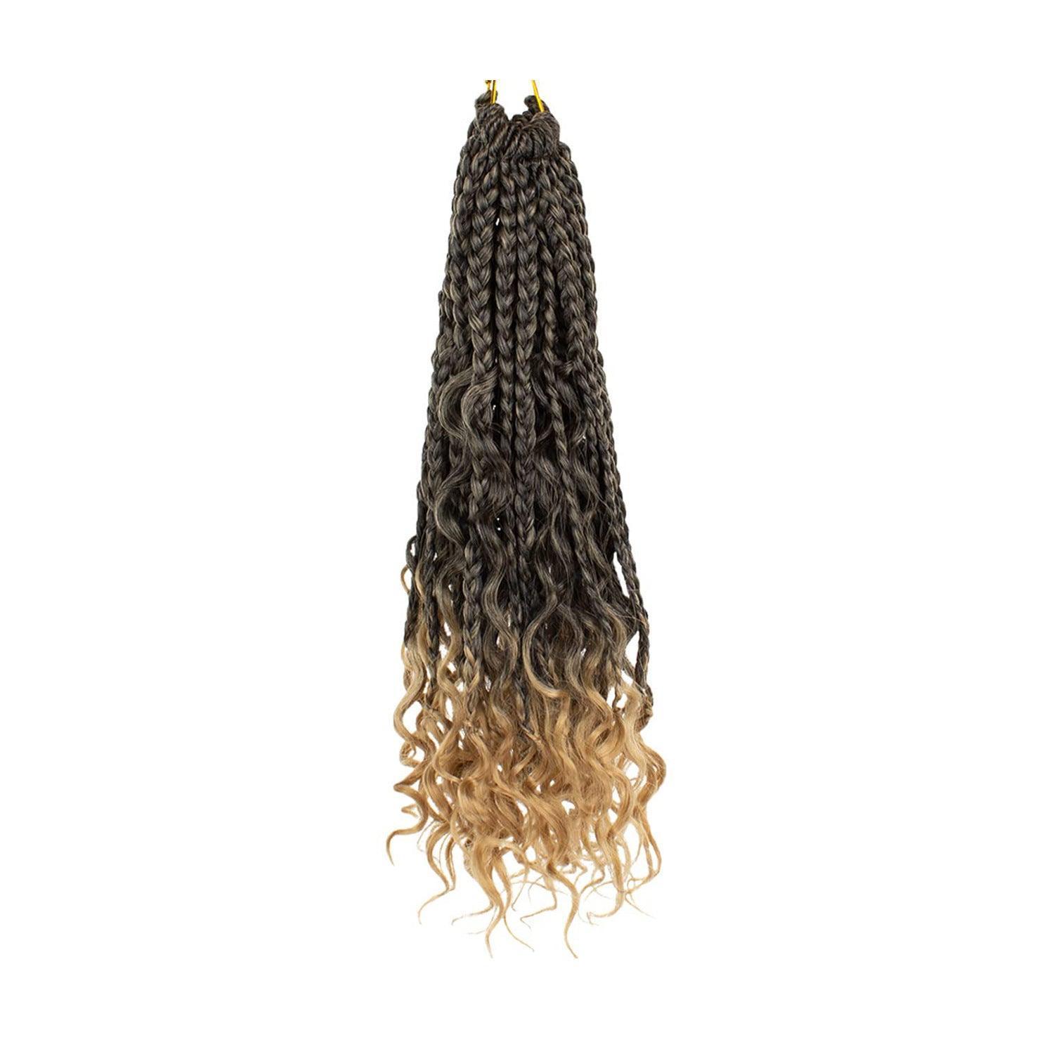 Chemical Fiber Hair Three-strand African Braid Crochet Hair - HEPSIBAH SHOP