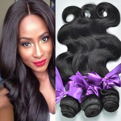 Real hair wig, hair styling hair extension, body wave human hair weaves - HEPSIBAH SHOP