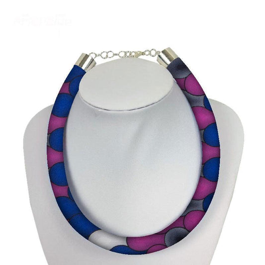 Geometric Women's African Ethnic Necklace - HEPSIBAH SHOP