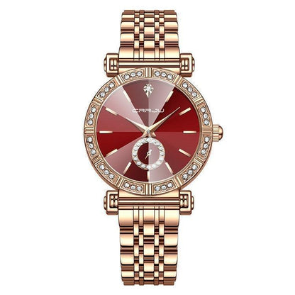 Women's Steel Belt Diamond-embedded Watch - HEPSIBAH SHOP