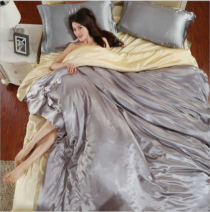 Solid Color Quilt Cover - HEPSIBAH SHOP