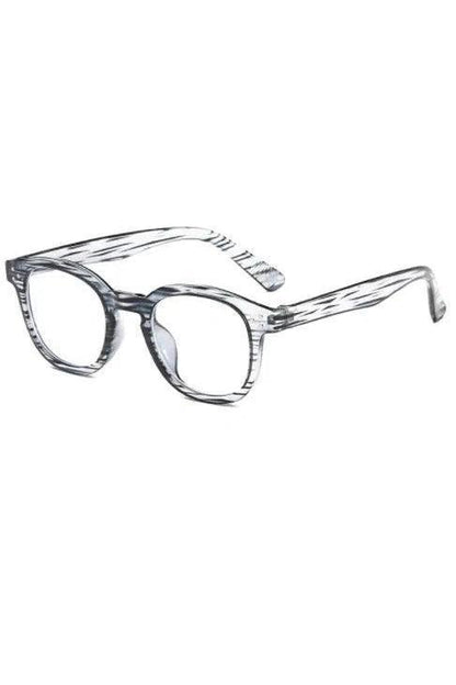 Retro Unisex Jelly Face Slimming Glasses Frame - HEPSIBAH SHOP