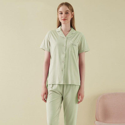 Pure Cotton Women's Suit Pajamas