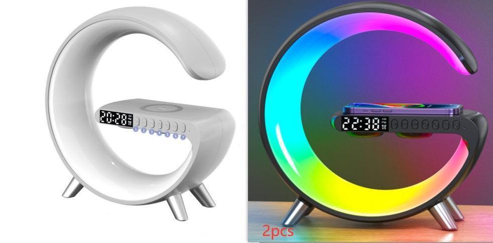 New AI -G Shaped LED Lamp Bluetooth Speaker - HEPSIBAH SHOP