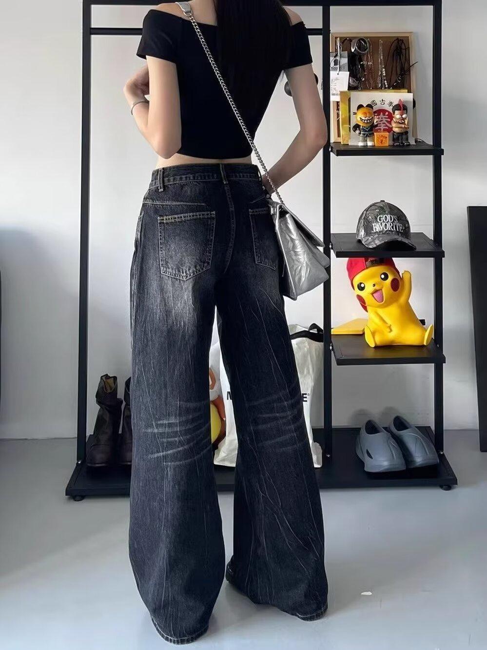 Women's Slim High Waist Mopping Jeans - HEPSIBAH SHOP