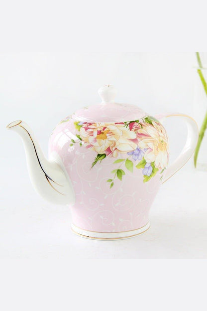 European Tea Set Porcelain Teapot - HEPSIBAH SHOP