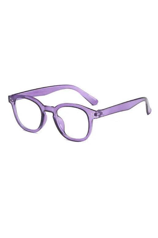 Retro Unisex Jelly Face Slimming Glasses Frame - HEPSIBAH SHOP