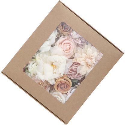 Flower Box Wedding Birthday Gift Bridal Bouquet - HEPSIBAH SHOP