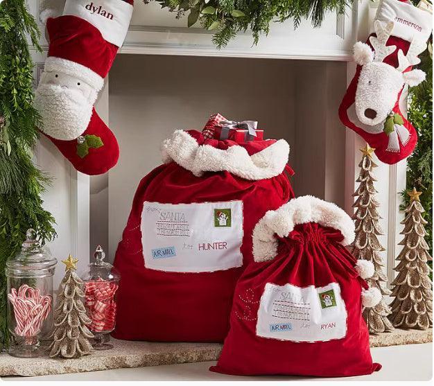 Extra Large Christmas Gift Bag With Drawstring - HEPSIBAH SHOP