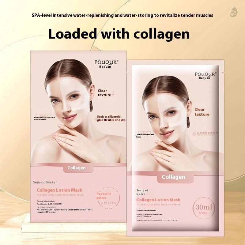 Water-sensitive Collagen Lotion Mask Box - HEPSIBAH SHOP