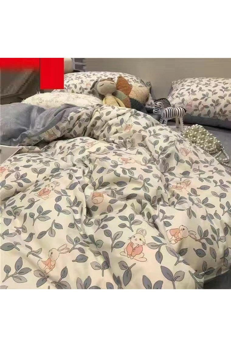 Cartoon Bear 4-pc Bedding Set - HEPSIBAH SHOP